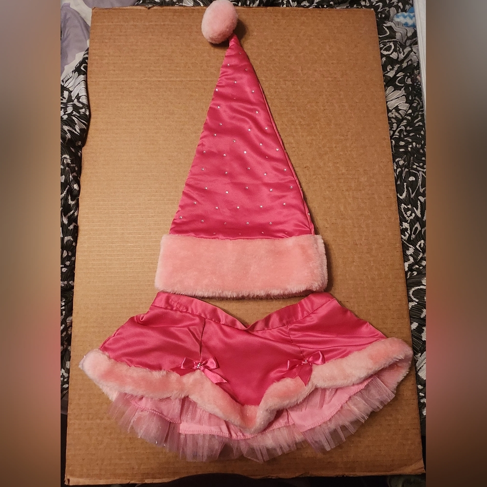 Victoria Secret Sexy Santa Hat and Skirt